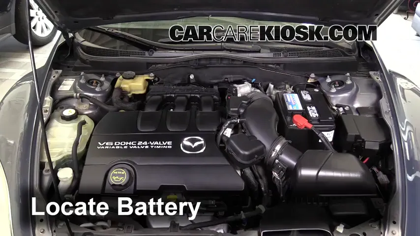 2010 Mazda 6 S 3.7L V6 Batería Encendido de puente